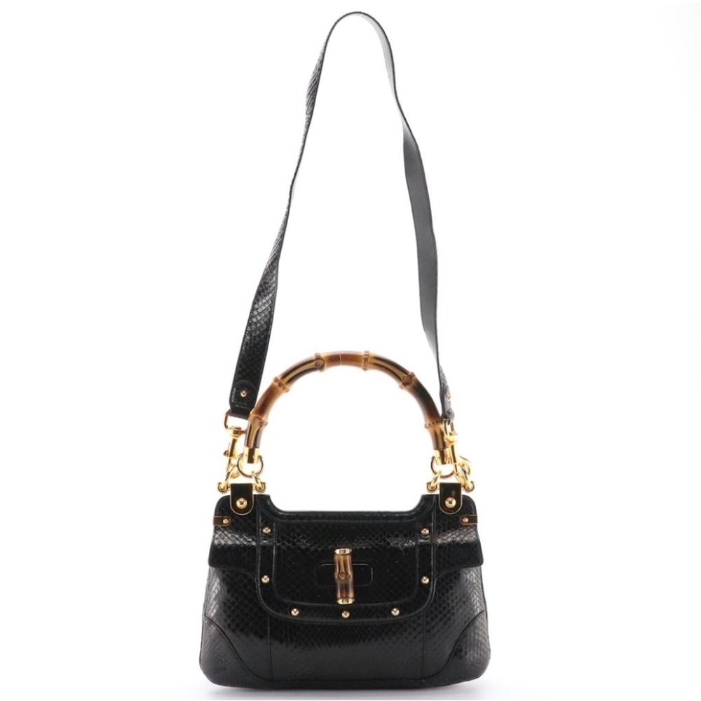 Gucci Peggy - Python Snakeskin Bag. - image 2